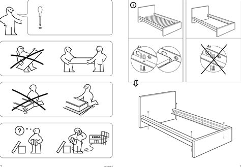 ikea bed frame instruction manual